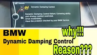 BMW dynamic damping control warning why???