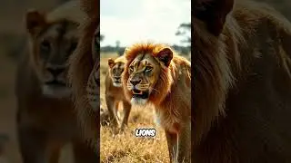 Lions Tackle Giants: Elephants and Giraffes on the Menu!