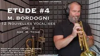BORDOGNI Etude #4 from 12 Nouvelles Vocalises vol. 2 Arr. M. Tezak