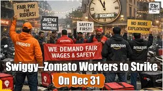 Gig Workers&rsquo; Strike Threatens New Year&rsquo;s Eve Deliveries#gigworkers #Strike #Hits #Amazon