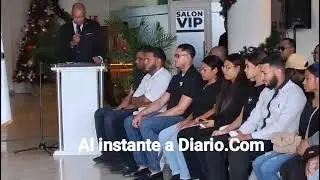 Le rinden guardia de honor a ex regidor del Poli en el ayuntamiento de Santo Domingo Este. 