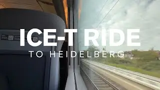 Smooth ICE-T ride 🚄