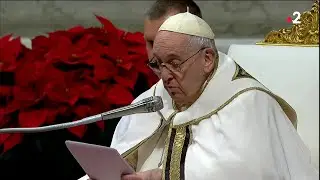 Homélie du pape François pour la nuit de Noël