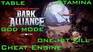 Dungeons and Dragons Dark Alliance How to get God Mode, Stamina with Cheat Engine Table
