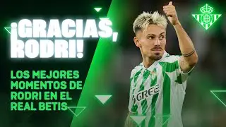 &iexcl;Gracias infinitas, RODRI! 🌟💚 | Real BETIS Balompi&eacute;