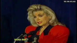 СПЕЦИАЛЬНЫЙ РЕПОРТАЖ 1992 ГОДА: &laquo;ПРЕСС-КОНФЕРЕНЦИЯ ДЖЕННИФЕР ФЛОУЭРС С БИЛЛОМ КЛИНТОНОМ&raquo;