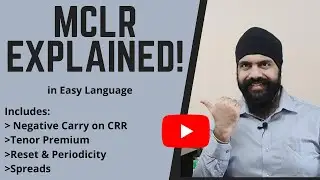 Part 3: Loan Interest Rate Benchmarks | MCLR | Full Formula Explained | Tenor Premium | Hindi & Eng