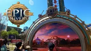 Universal Epic Universe Chronos Portal - Atlanta 4K