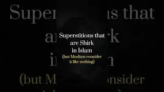 Superstitions that are shirk in Islam..#islam #islamicstatus #religion #shorts #freepalestine