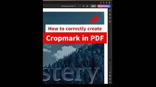 How to Create Crop Marks with Bleed in PDF for Printing (InDesign/Acrobat Tutorial)