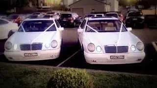 Sydney Wedding Car Hire - Flashing Twins - MVIP Limousines
