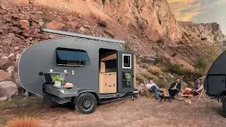 Miniatouring M24 Camper With 2 Kitchens & Modular Design   🏕️#MiniatouringM24, #TinyTrailerLife, #