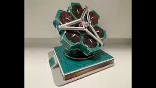 3D puzzle giant space telescope (kind of ASMR)
