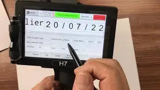 H7H7X user manual handheld inkjet printer exp date coding printer