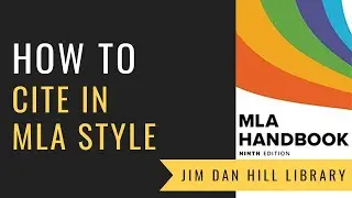How to Cite in MLA Style