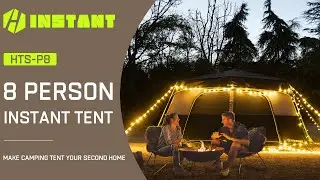 8 Person Instant Pop Up Tent: Beginner's Setup Guide.