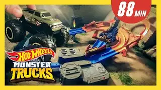 CRAZIEST MONSTER Moments 🦈🦂 | Tournament of Titans | @HotWheels