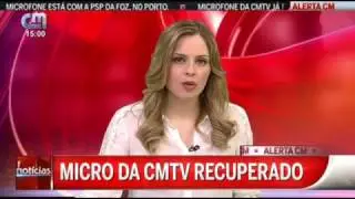ALERTA CM: Micro da CMTV recuperado