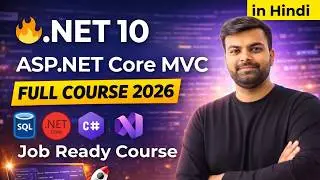 Full .NET 10 & ASP.NET Core MVC Course: C#, EF Core, SQL Server & JWT CRUD Web Dev Tutorial