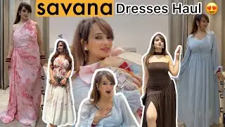 Savana Dresses Haul 2025 😍😮💕| Trendy Styles! 😍 Affordable Fashion Finds😍