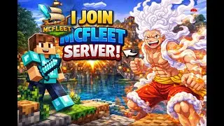 2 day in mcfleet server Minecraft Live 🔴 #5| Survival Mode // #minecraft #gaming #mcfleetserver