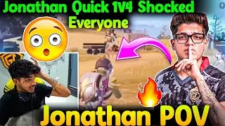 Jonathan POV🔥 This Quick 1v4 Shocked Everyone🤯 Shocking Reflex😲