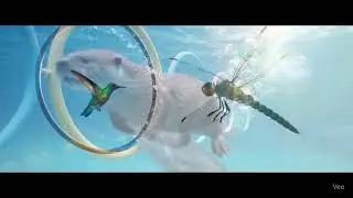 Splashdown Stunts! 🐬🦅 Animal Olympics: The Best Aquatic & Aerial Show!