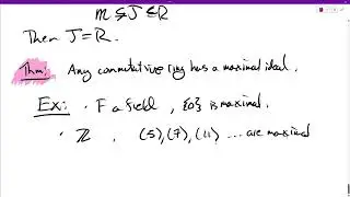 Section 3.4, Principal Ideal Domains, Maximal Ideals and Examples