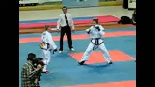 2006. Cup of Peter the Great (taekwon-do ITF). Final. 69 kg. Women. Ukraine vs Russia