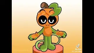 dandy's world #Gourdy ll chinese military dance animation ll Gourdy and toodles i wish i wasn't late