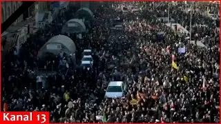 Thousands of people poured into streets of Tehran to support Iranian regime and its leadership