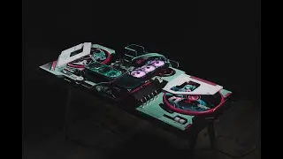 ROG X MIKU MIKU-CORE V2 NEON PC Case Mod by AK Mod