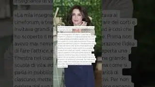 Luisa Ranieri si racconta a La Stampa #luisaranieri #series #serietv #attitude #film #raiplay