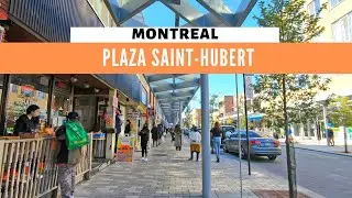 Walking in Montreal on Saint Hubert Street / Plaza Saint Hubert! #montreal #plazasainthubert
