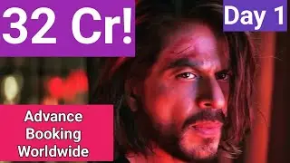 Pathaan Advance Booking Report Day 1 Worldwide