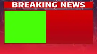 NEW Breaking News Green Screen Template 2025 | Free Download | No Copyright News Frame