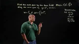 Work in a Non-Conservative Force Field 2