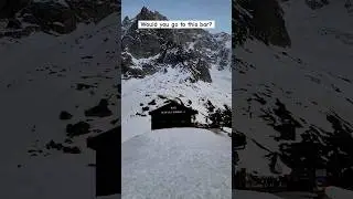 Bar on top of the French Alps | mountain climbing in France 🇫🇷 | Travel diary #france