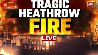 Heathrow Airport Fire LIVE: Aerial View Of What Was Left Behind, Flight-Ops Resume | India Today