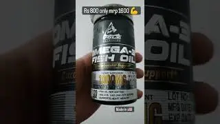 call 09646393020 or what's app free shipping 🇮🇳 #polenutrition #fishoil