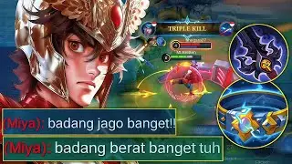 1 VS 9 PUN DIGAS❗INI DIA BADANG BUILD PUKUL4N KETIDAKADILAN | MLBB