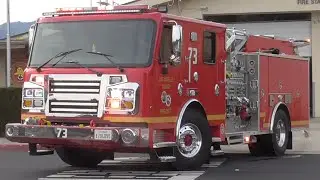 LACoFD *NEW* Engine 73 Responding 1/6/2026