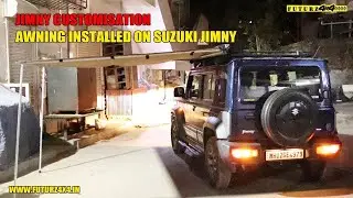 Jimny Customisation   Awning Installed On Suzuki Jimny @Futurz4x4