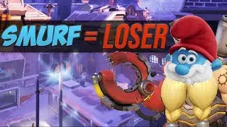 THROWING SMURFS ARE THE WORST (Overwatch Throwers = Losers)
