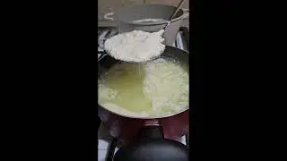Home made Requeson  cheese