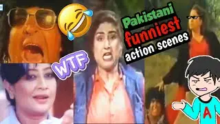 Funny Pakistani movie action scene [roast] || it's sensay 💜