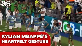 MBBAP&Eacute; wins over REAL MADRID fans with HEARTFELTS GESTURE to young supporters
