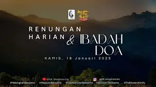 Renungan Harian & Ibadah Doa Krendang || Kamis, 15 Januari 2026
