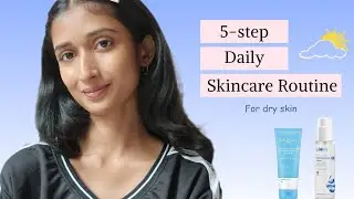 Dry skin changed after this ! My daily 5-Step skincare routine 🤍