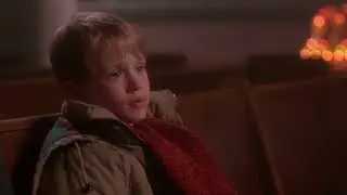home alone (1990)- church scene!! HD